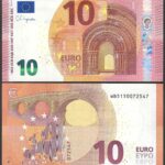 UNIA EUROPEJSKA NIEMCY banknot 10 euro 2014 W-27 stan UNC